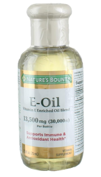 Nature’s Bounty Vitamin E Oil 13500mg 30000iu (2.5 oz)/12pk