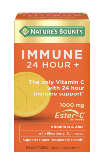 Nature’s Bounty Immune 24 Hour+ Vitamin C (50 ct)/12pk