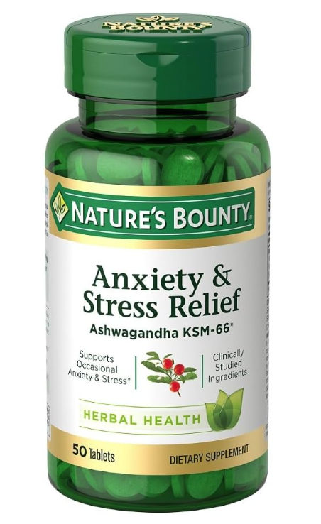 Nature’s Bounty Ashwagandha KSM 66 (50 Count)/12pk