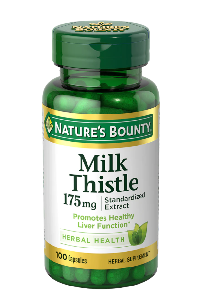 Nature’s Bounty Milk Thistle 175mg (100 Count)/24pk
