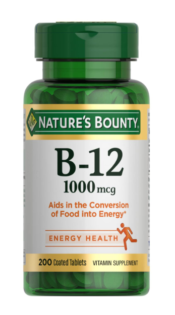 Nature’s Bounty Vitamin B12 1000 mcg (200 ct)/24pk