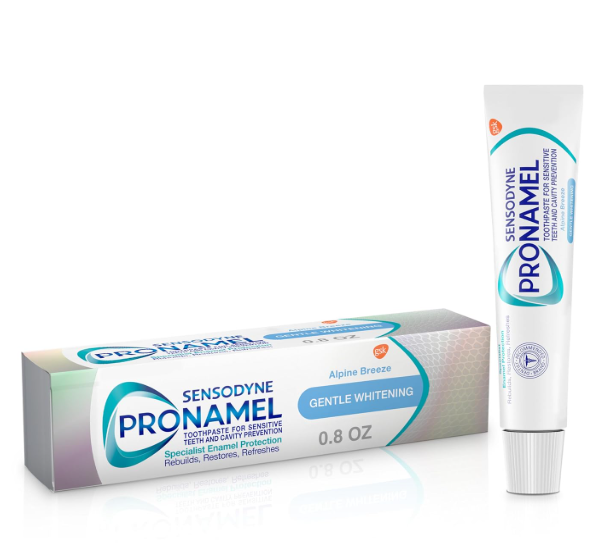 Sensodyne Pronamel Gentle Whitening Alpine Breeze Toothpaste - 0.8 ounce -Travel Size
